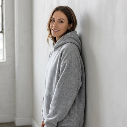 Cozy Fleece Pullover Hoodie – Perfect Comfort in Every Season