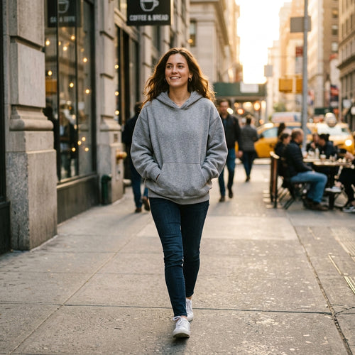 Cozy Fleece Pullover Hoodie – Perfect Comfort in Every Season